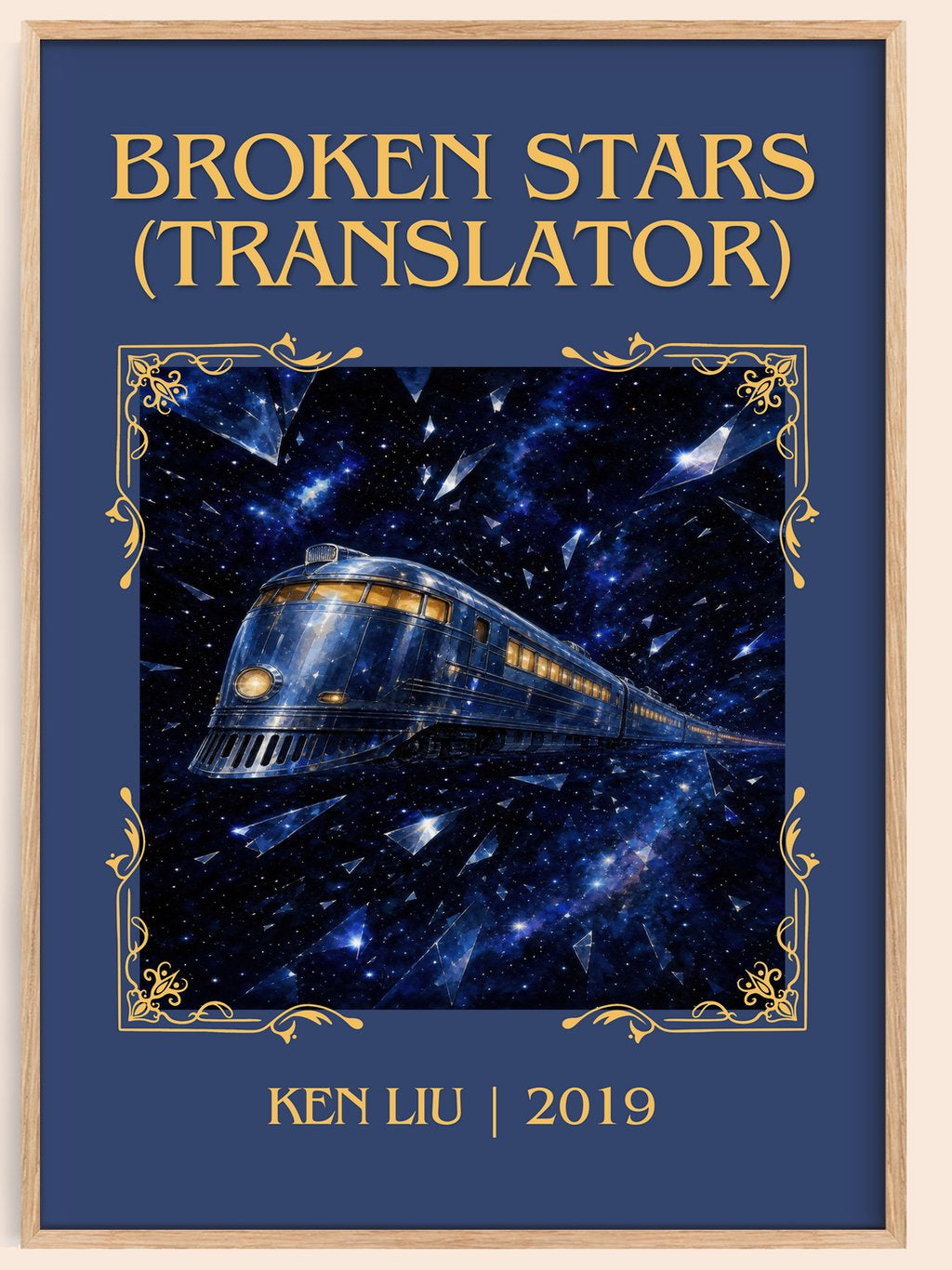 Broken Stars (Translator) Classic Book Art Print by Ken Liu – book poster