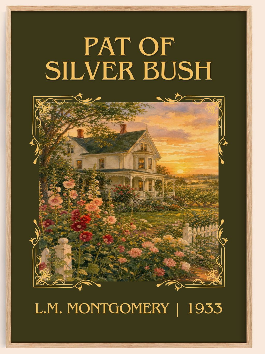 Pat Of Silver Bush Classic Book Art Print by L.M. Montgomery – book poster