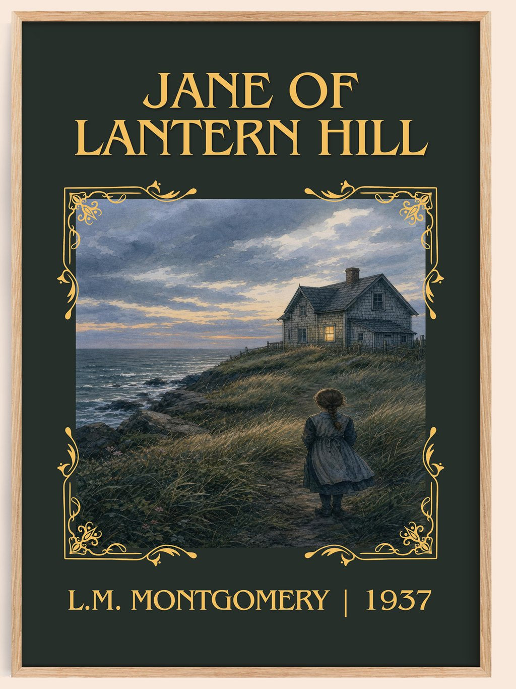 Jane Of Lantern Hill Classic Book Art Print by L.M. Montgomery – book poster