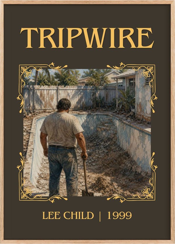 Tripwire Classic Book Art Print by Lee Child