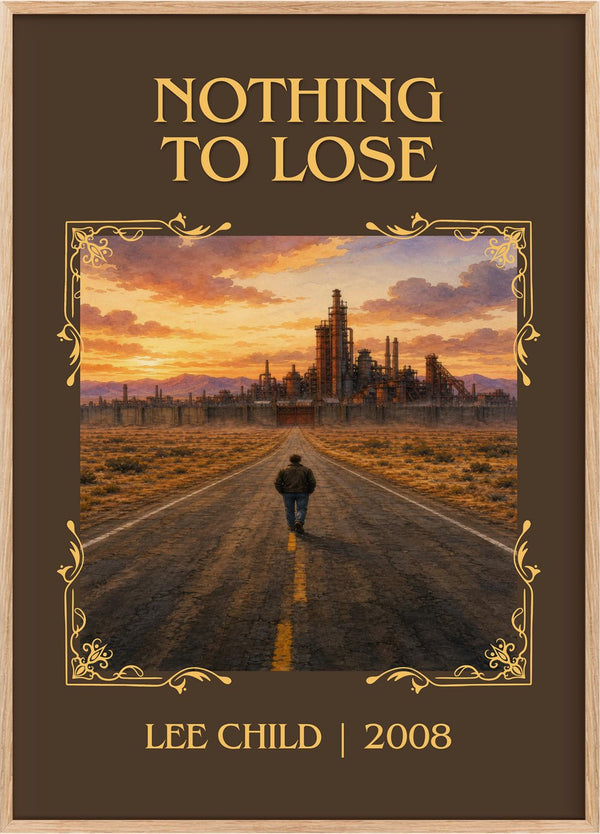 Nothing To Lose Classic Book Art Print by Lee Child