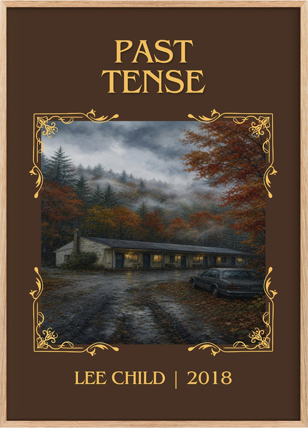 Past Tense Classic Book Art Print by Lee Child