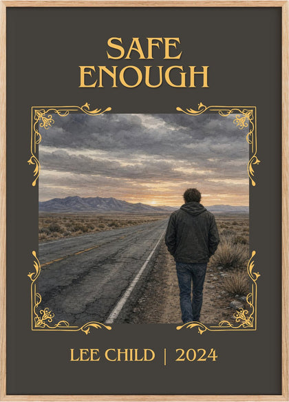 Safe Enough Classic Book Art Print by Lee Child