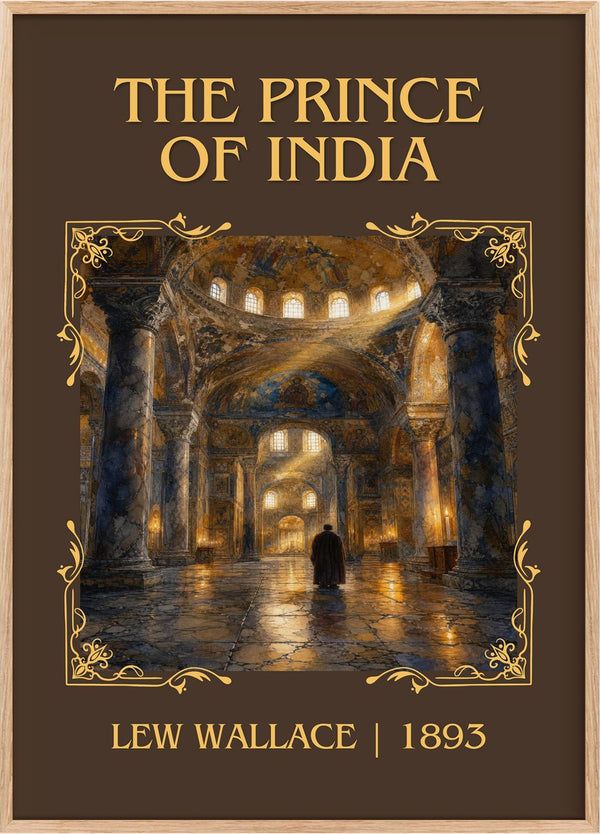 The Prince Of India Classic Book Art Print by Lew Wallace