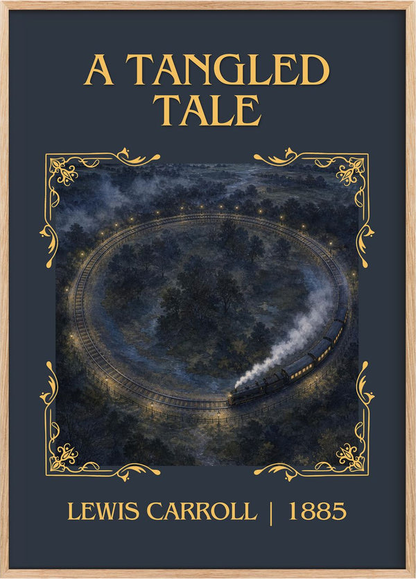 A Tangled Tale Classic Book Art Print by Lewis Carroll