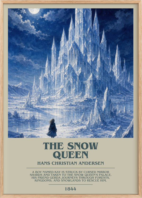 The Snow Queen Bookish Wall Art by Hans Christian Andersen