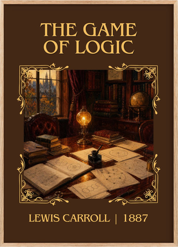 The Game Of Logic Classic Book Art Print by Lewis Carroll