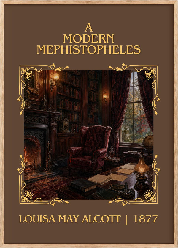 A Modern Mephistopheles Classic Book Art Print by Louisa May Alcott