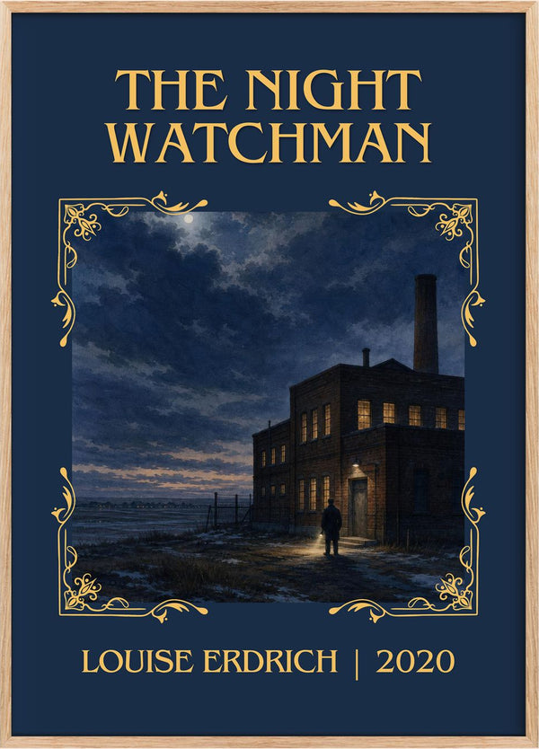The Night Watchman Classic Book Art Print by Louise Erdrich