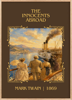 The Innocents Abroad Classic Book Art Print by Mark Twain