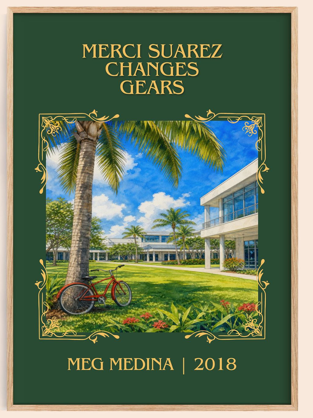 Merci Suárez Changes Gears Classic Book Art Print by Meg Medina – book poster