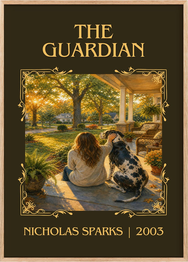 The Guardian Classic Book Art Print by Nicholas Sparks
