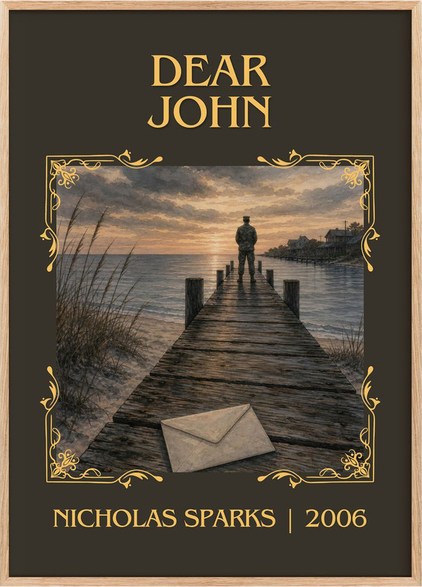 Dear John Classic Book Art Print by Nicholas Sparks