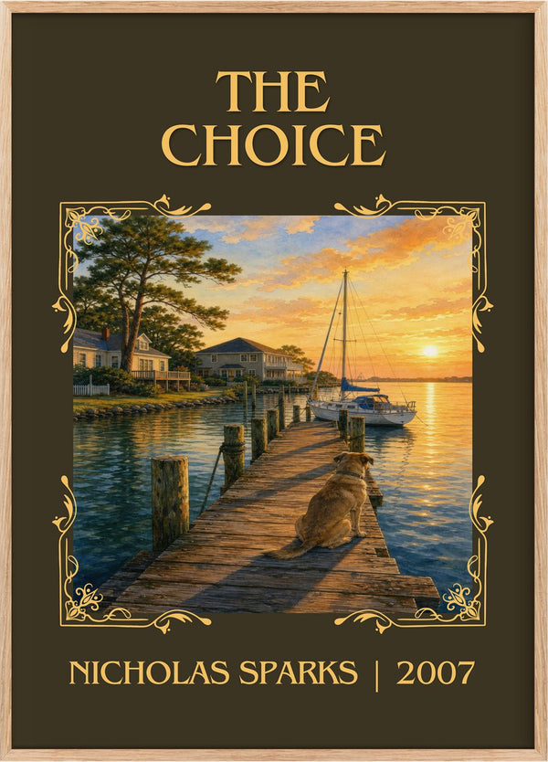 The Choice Classic Book Art Print by Nicholas Sparks