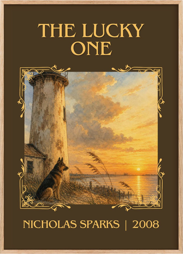The Lucky One Classic Book Art Print by Nicholas Sparks