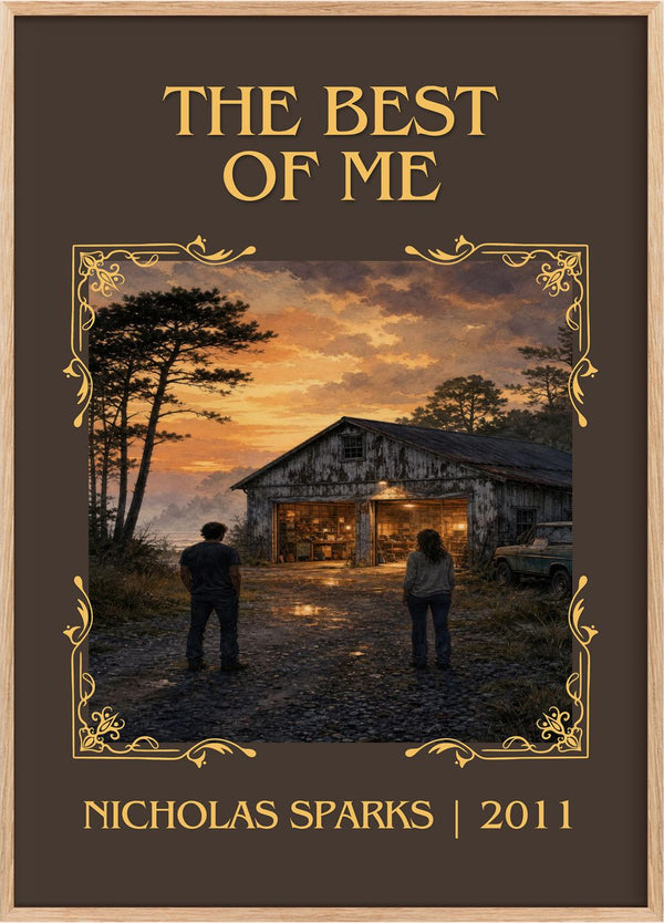 The Best Of Me Classic Book Art Print by Nicholas Sparks