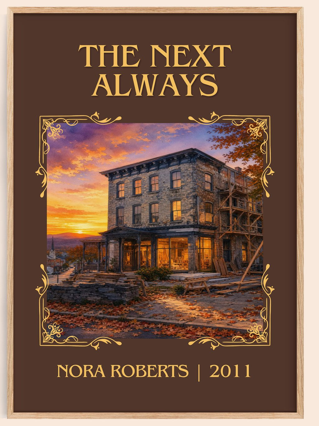 The Next Always Classic Book Art Print by Nora Roberts – book poster