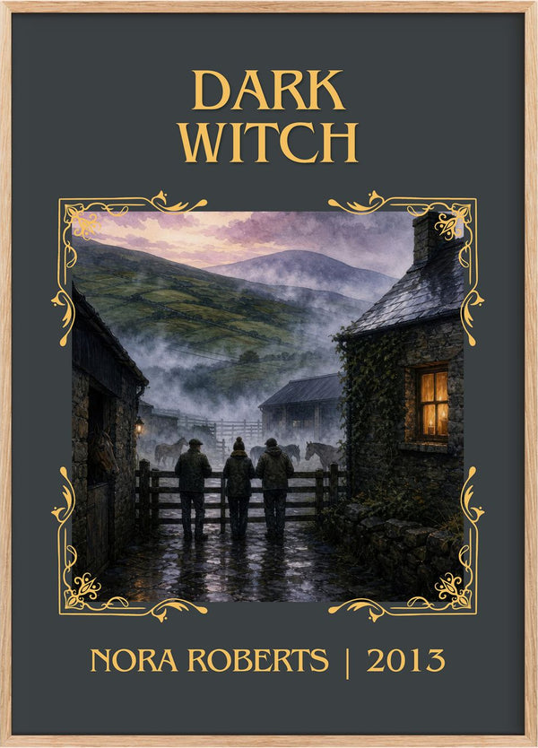 Dark Witch Classic Book Art Print by Nora Roberts