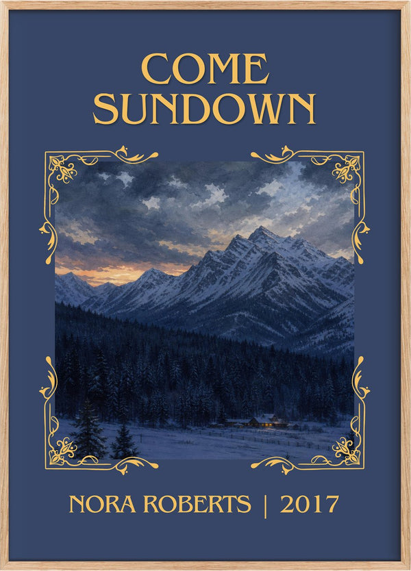 Come Sundown Classic Book Art Print by Nora Roberts