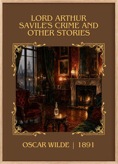 Lord Arthur Savile's Crime And Other Stories Classic Book Art Print by Oscar Wilde