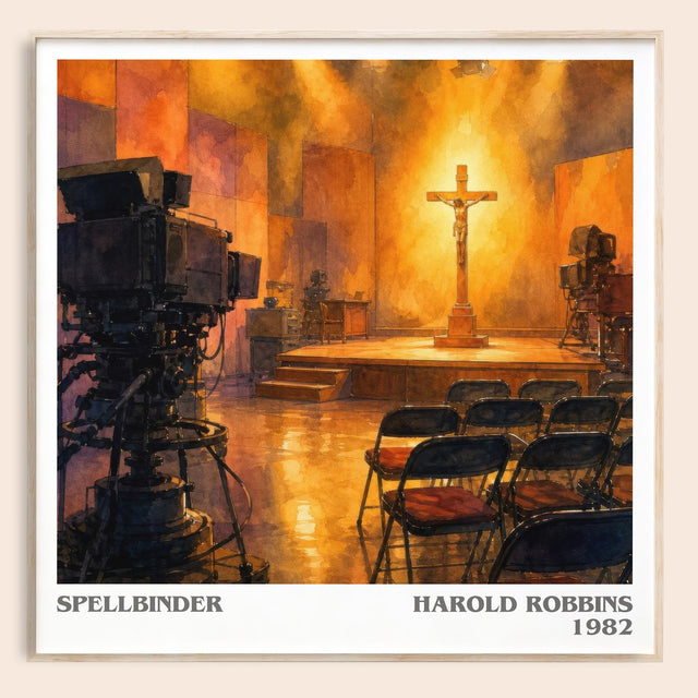 Spellbinder Literary Art Print by Harold Robbins