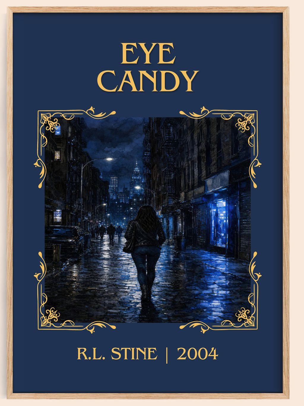 Eye Candy Classic Book Art Print by R.L. Stine – book poster