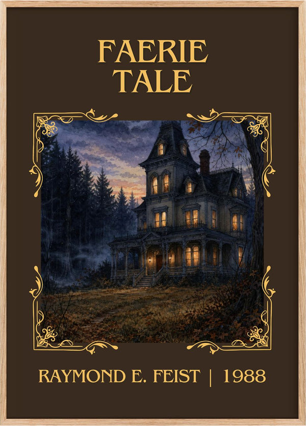 Faerie Tale Classic Book Art Print by Raymond E. Feist