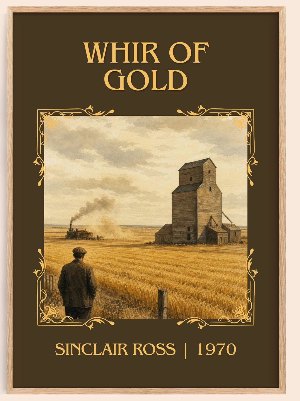 Whir Of Gold Classic Book Art Print by Sinclair Ross – book poster