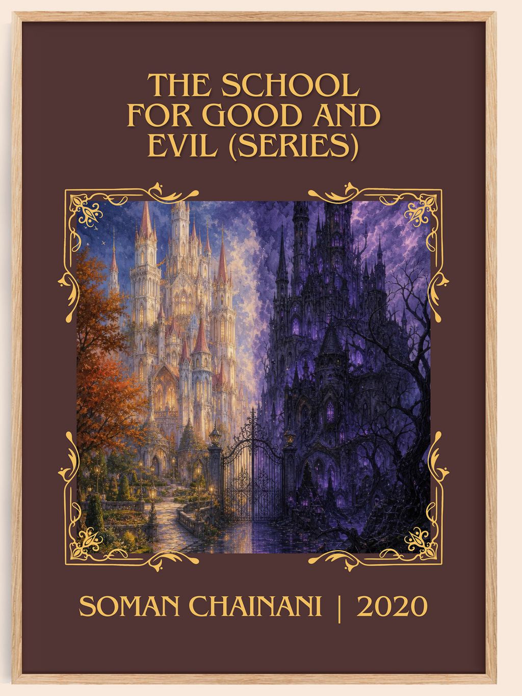 The School For Good And Evil (Series) Classic Book Art Print by Soman Chainani – book poster