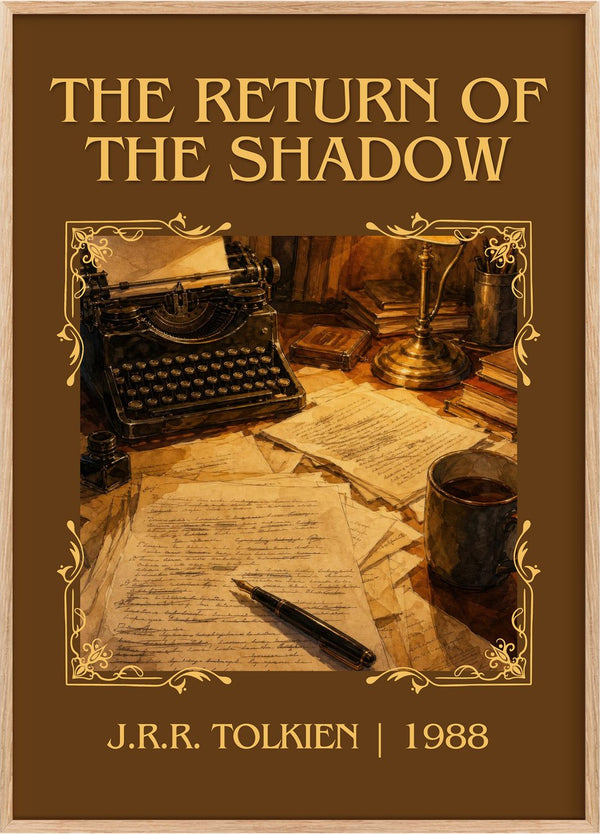 The Return Of The Shadow Classic Book Art Print by J.R.R. Tolkien