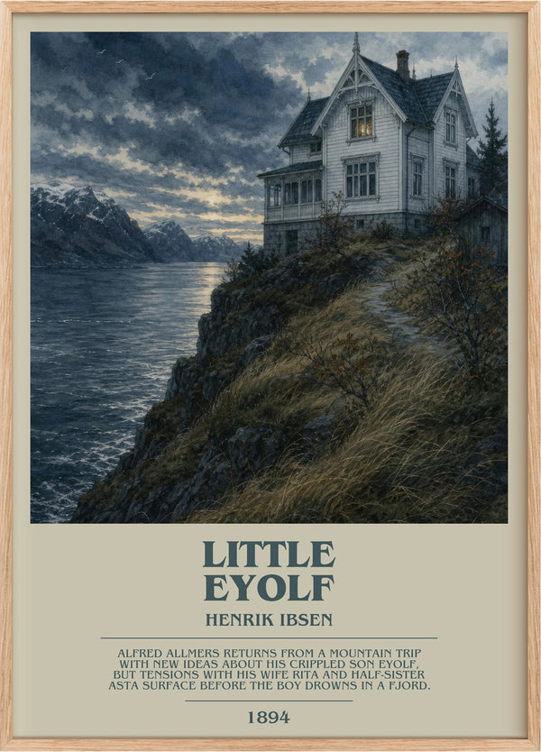 Little Eyolf Bookish Wall Art by Henrik Ibsen