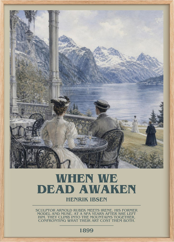 When We Dead Awaken Bookish Wall Art by Henrik Ibsen