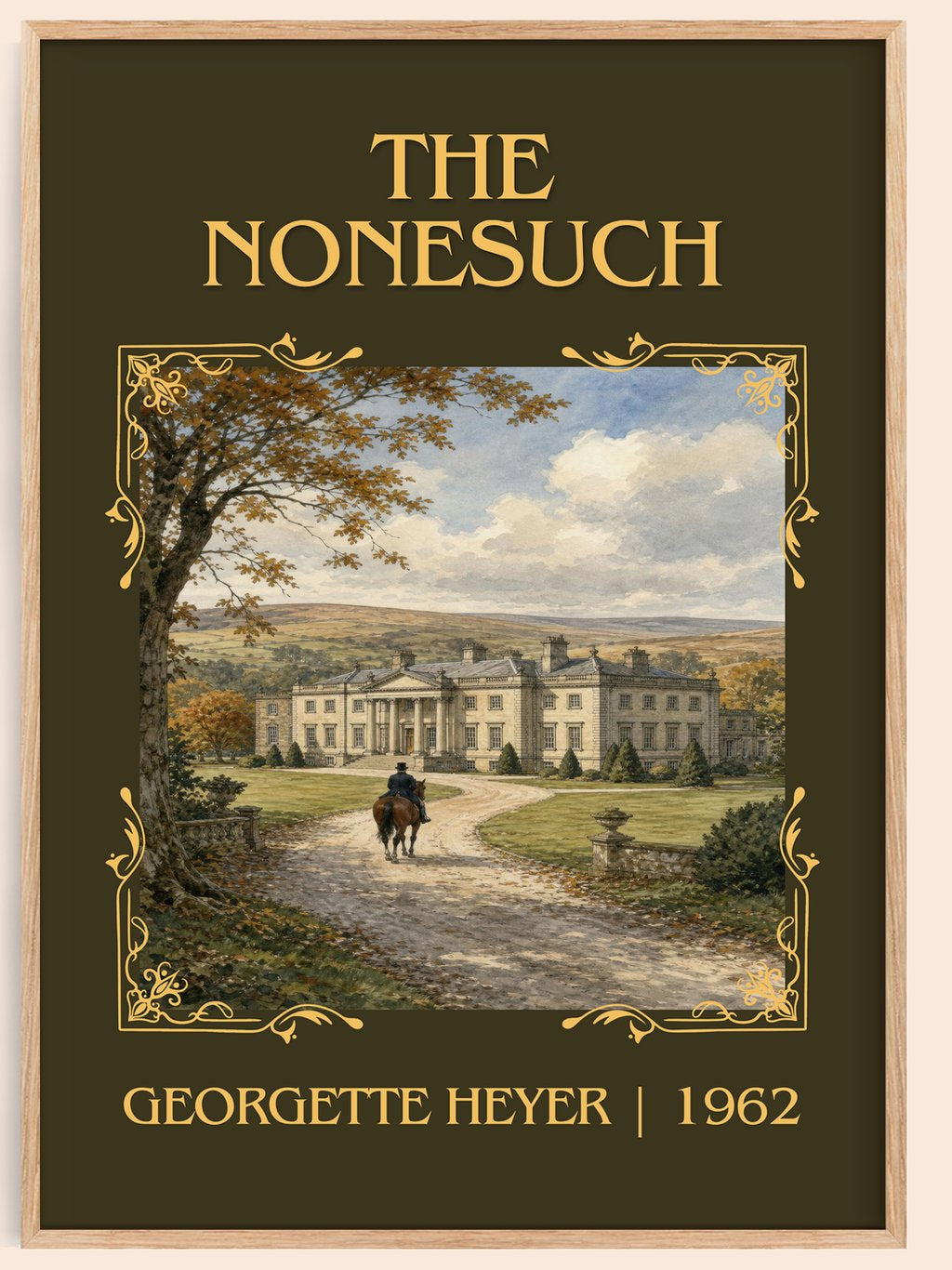 The Nonesuch Classic Book Art Print by Georgette Heyer – book poster