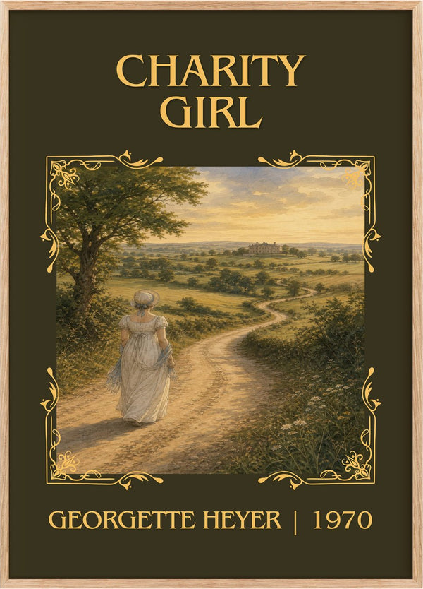 Charity Girl Classic Book Art Print by Georgette Heyer