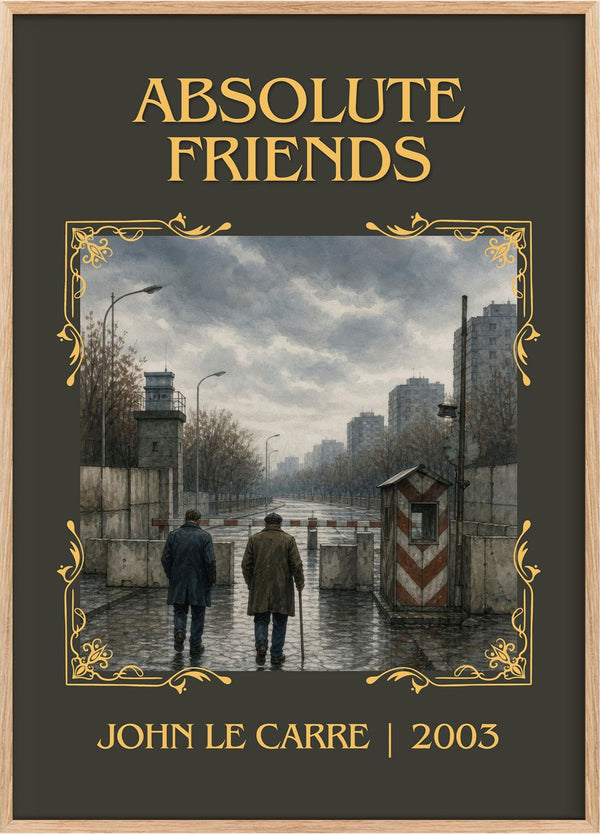 Absolute Friends Classic Book Art Print by John le Carré