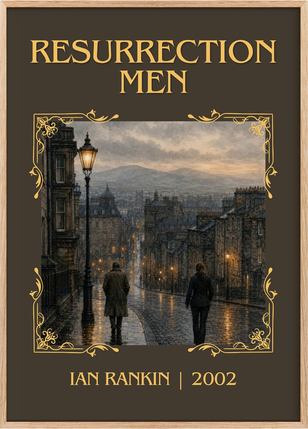 Resurrection Men Classic Book Art Print by Ian Rankin