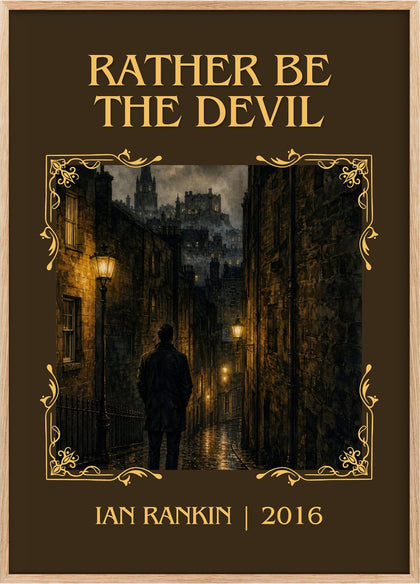 Rather Be the Devil Classic Book Art Print by Ian Rankin