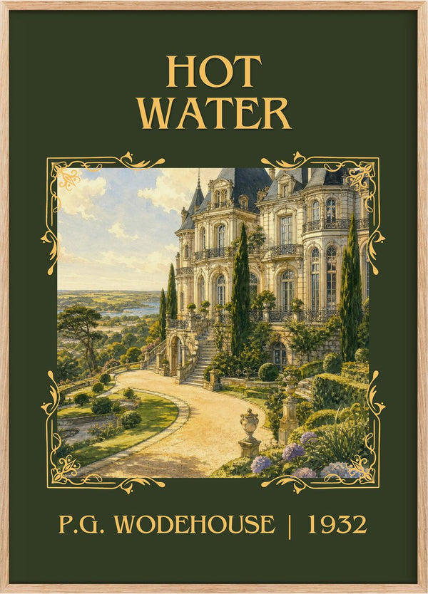 Hot Water Classic Book Art Print by P.G. Wodehouse