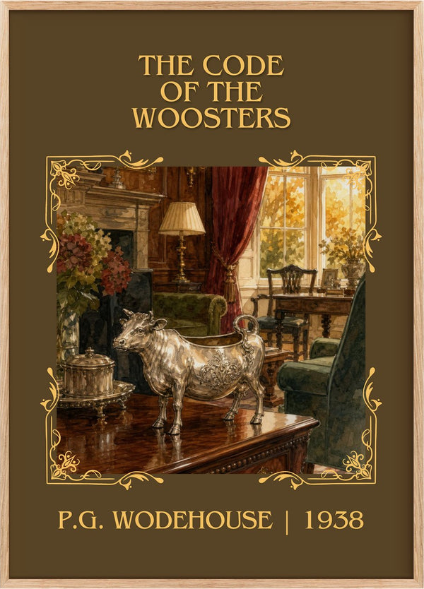 The Code of the Woosters Classic Book Art Print by P.G. Wodehouse