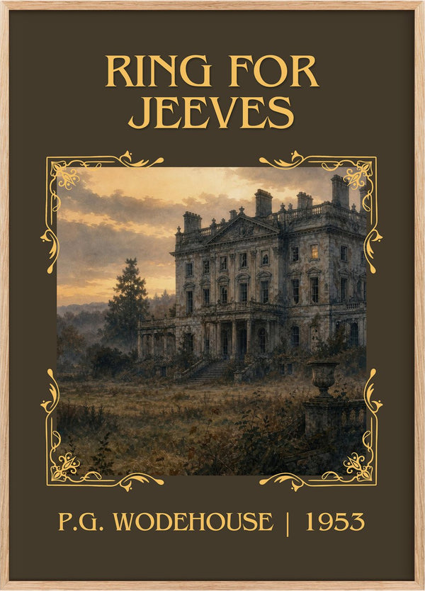 Ring for Jeeves Classic Book Art Print by P.G. Wodehouse