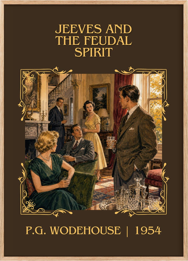 Jeeves and the Feudal Spirit Classic Book Art Print by P.G. Wodehouse