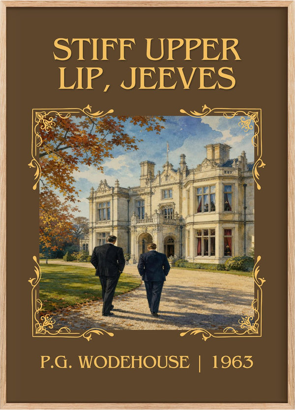 Stiff Upper Lip, Jeeves Classic Book Art Print by P.G. Wodehouse