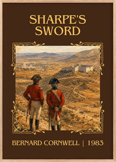 Sharpe's Sword Classic Book Art Print by Bernard Cornwell