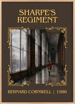 Sharpe's Regiment Classic Book Art Print by Bernard Cornwell