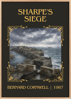 Sharpe's Siege Classic Book Art Print by Bernard Cornwell