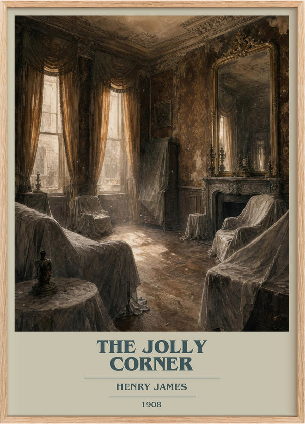 The Jolly Corner Book Cover Poster by Henry James