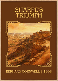 Sharpe's Triumph Classic Book Art Print by Bernard Cornwell