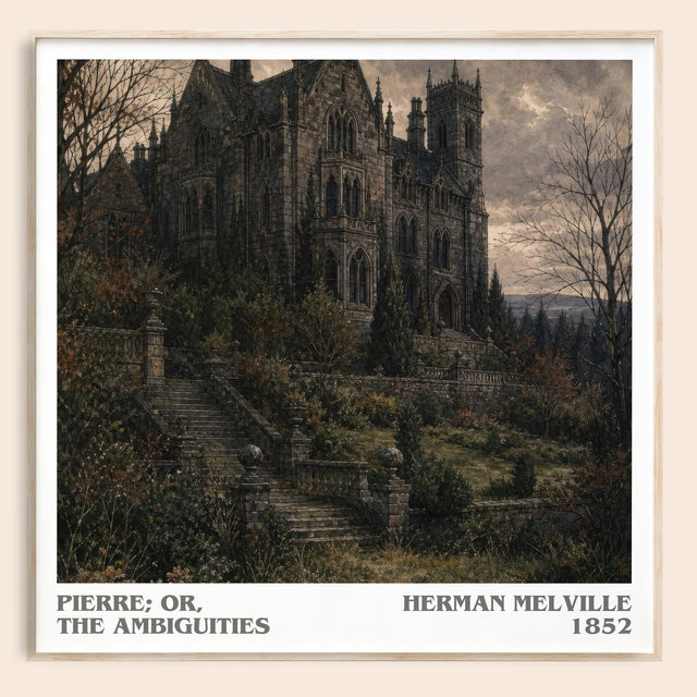 Pierre; Or, The Ambiguities Literary Art Print by Herman Melville