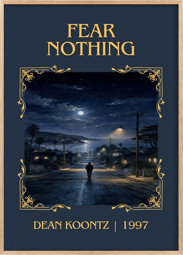 Fear Nothing Classic Book Art Print by Dean Koontz
