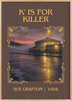 K' Is for Killer Classic Book Art Print by Sue Grafton